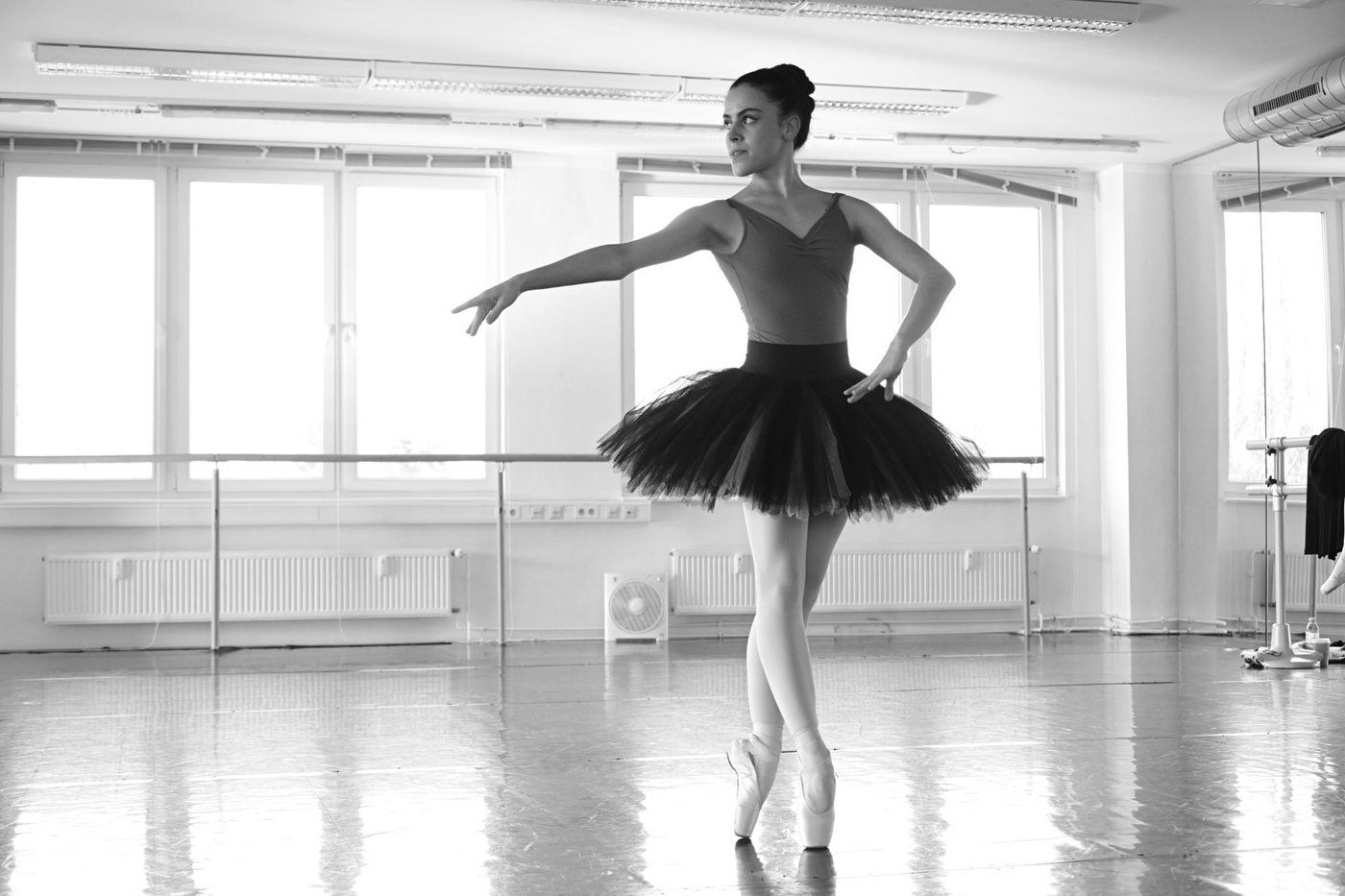 Training im Ballettsaal