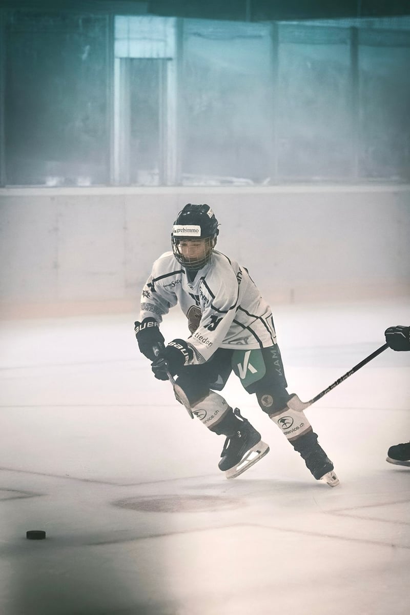 Eishockey auf dem Eis