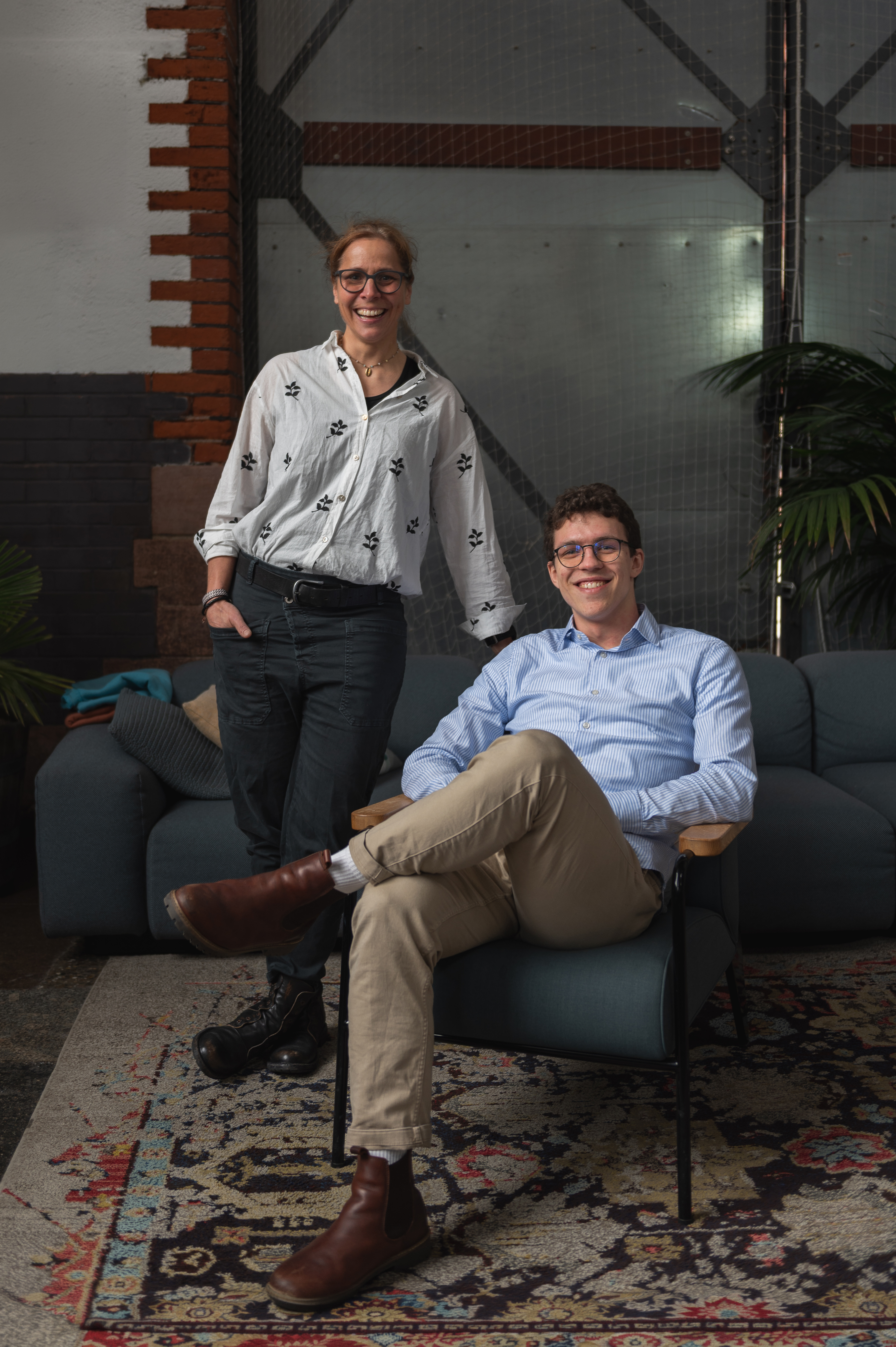 Diana Dällenbach und Julian Gering, Gründer:innen der Edu.Nova School