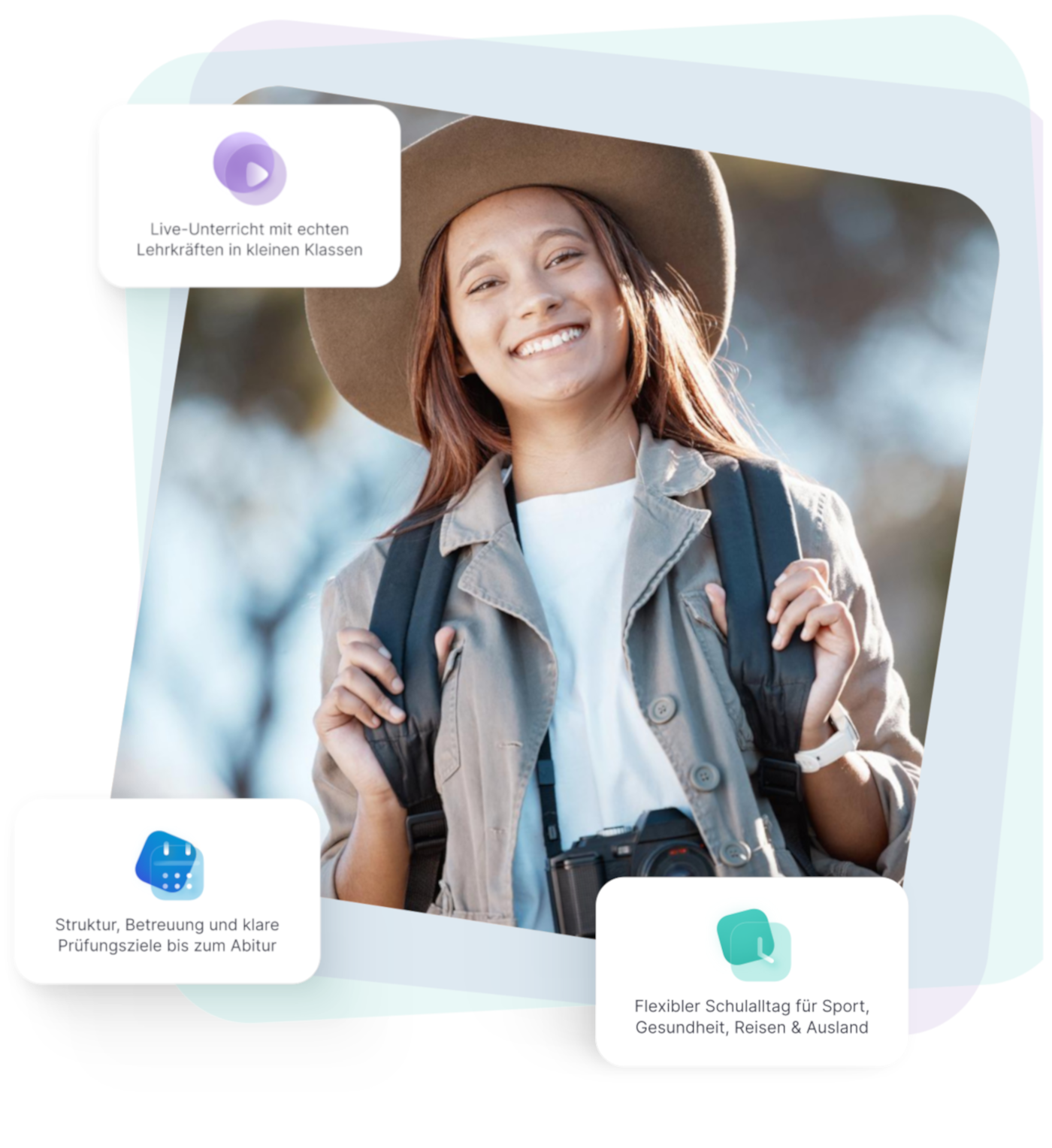 hero-video with background elements